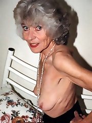 Grandma reveal bush porn pics